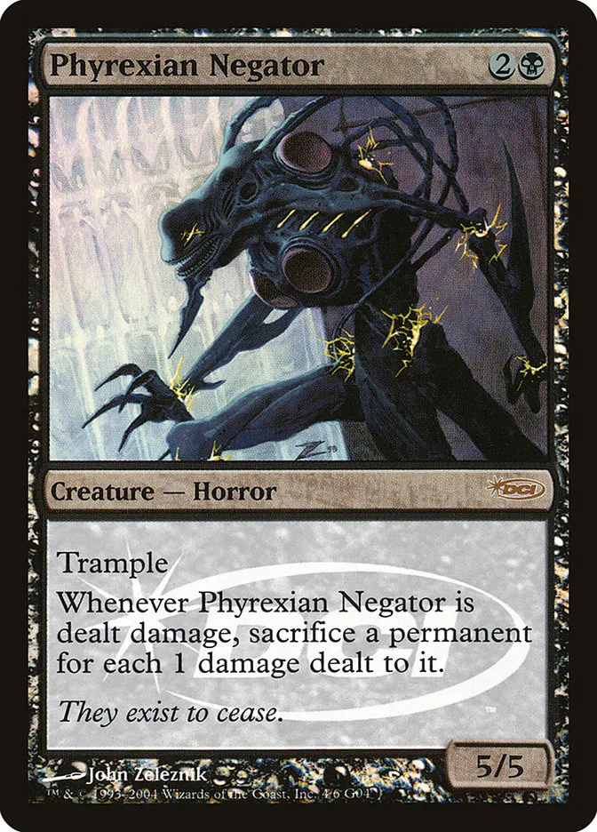 Phyrexian Negator Front Face