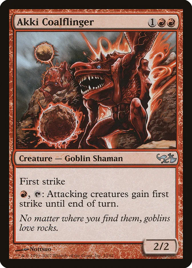 Akki Coalflinger Front Face