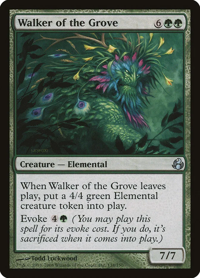 Walker of the Grove Front Face