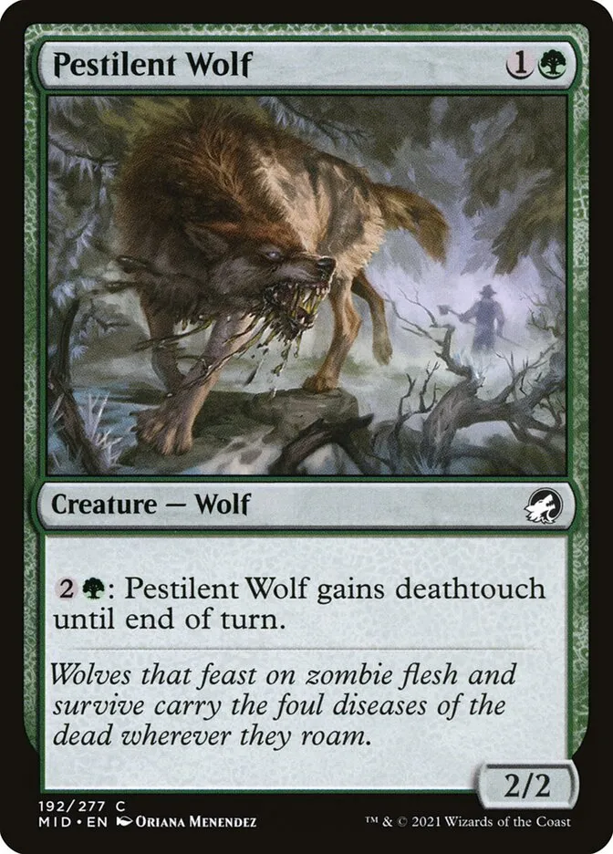 Pestilent Wolf Front Face
