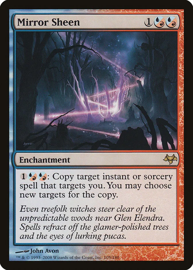 Mirror Sheen Front Face