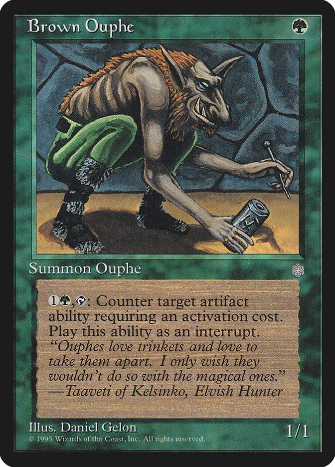 Brown Ouphe Front Face