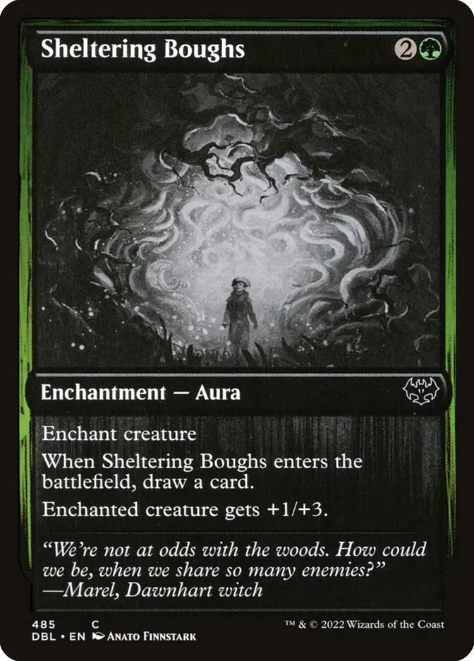 Sheltering Boughs Front Face