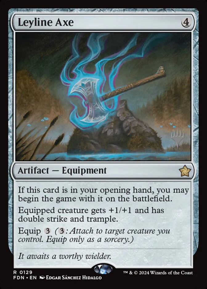Leyline Axe Front Face