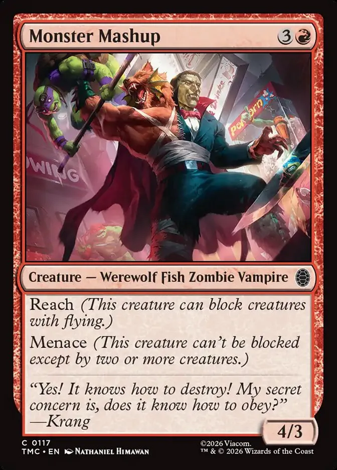 Monster Mashup Front Face