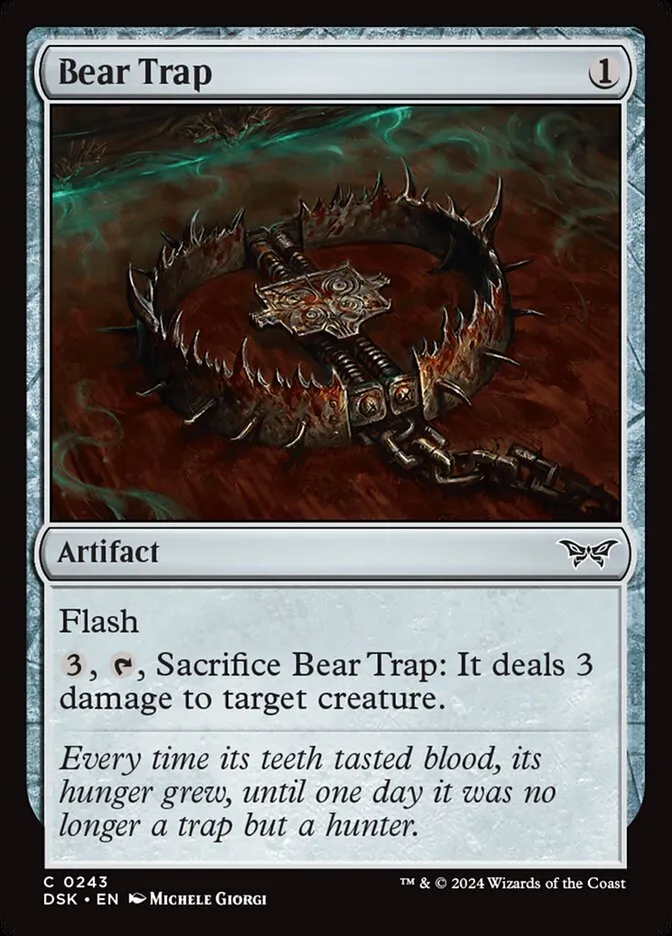 Bear Trap Front Face