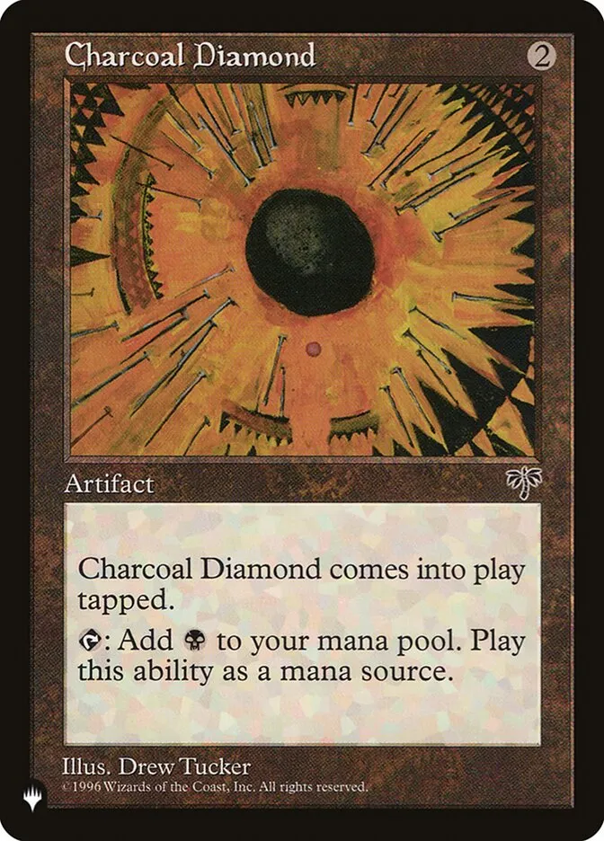 Charcoal Diamond Front Face
