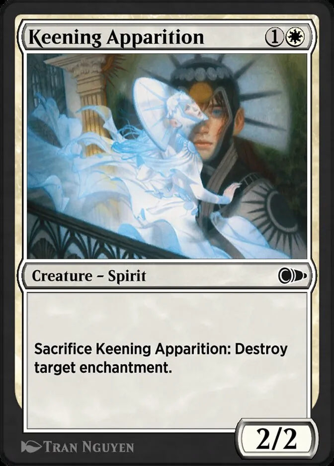 Keening Apparition Front Face