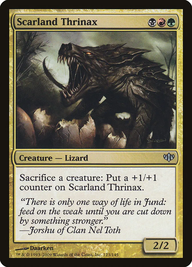 Scarland Thrinax Front Face