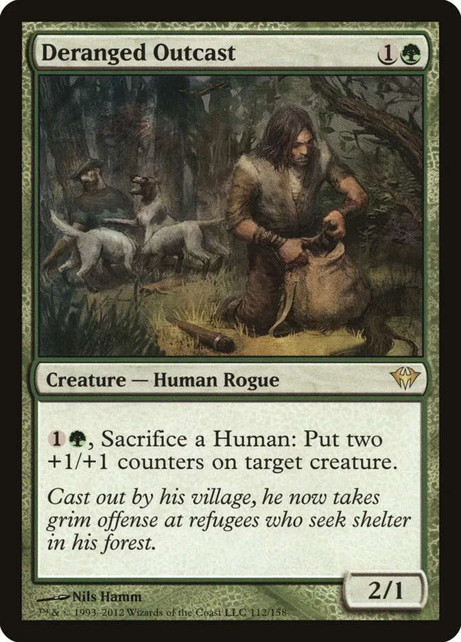 Deranged Outcast Front Face