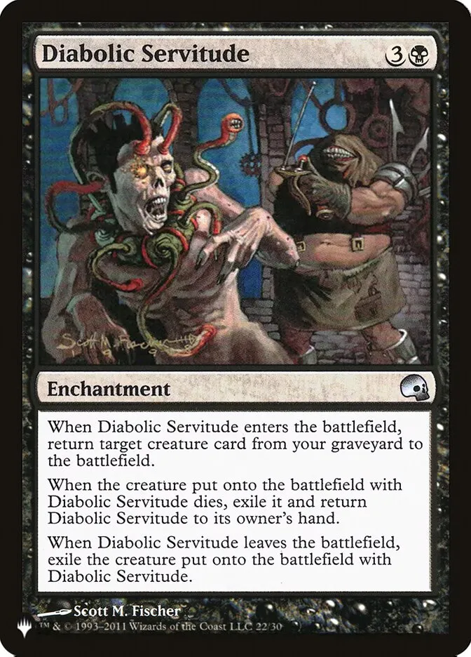 Diabolic Servitude Front Face