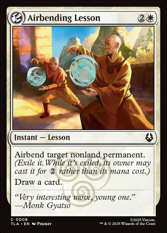 Airbending Lesson Front Face