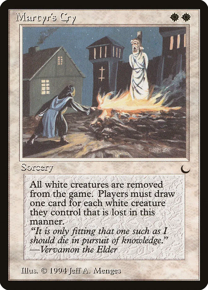 Martyr's Cry Front Face