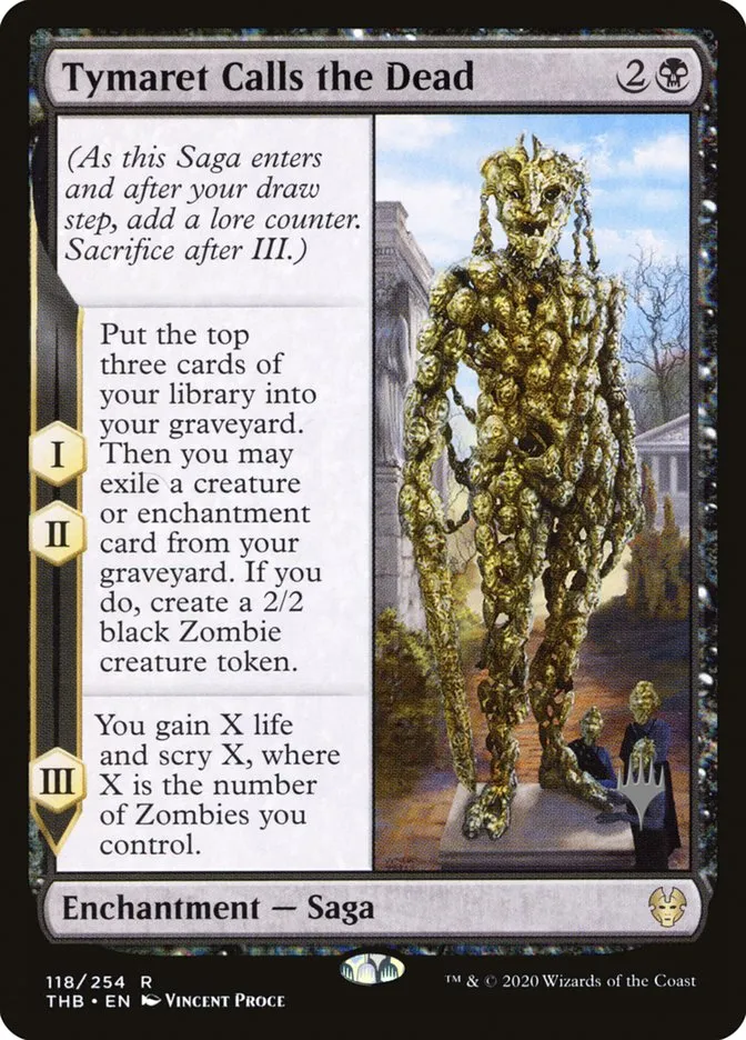 Tymaret Calls the Dead Front Face