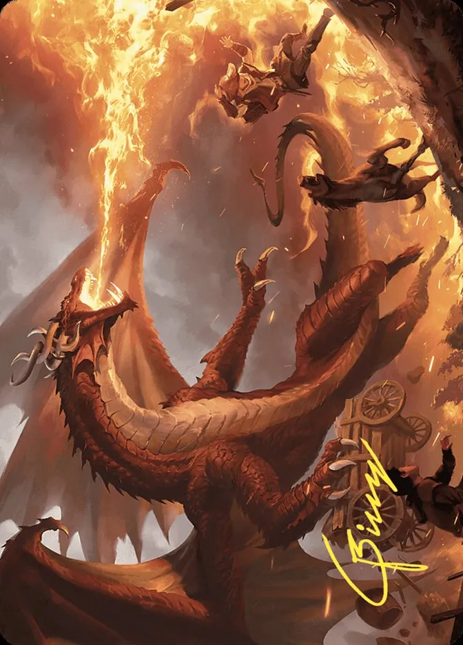 Realm-Scorcher Hellkite // Realm-Scorcher Hellkite Front Face