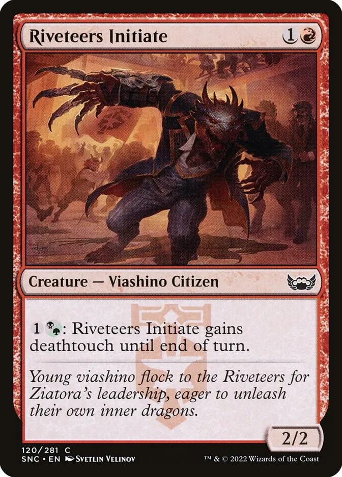 Riveteers Initiate Front Face