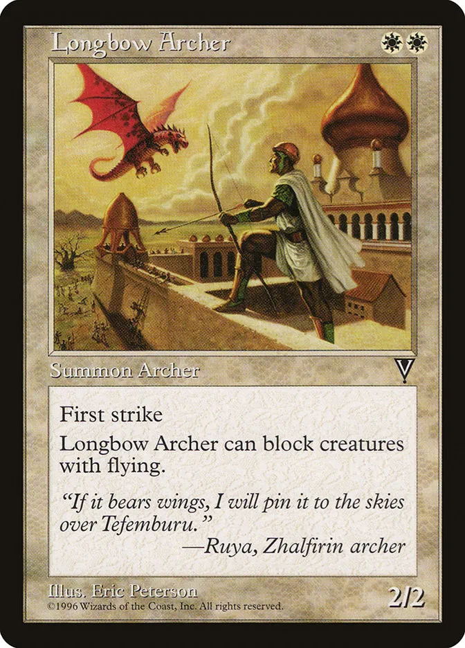 Longbow Archer Front Face