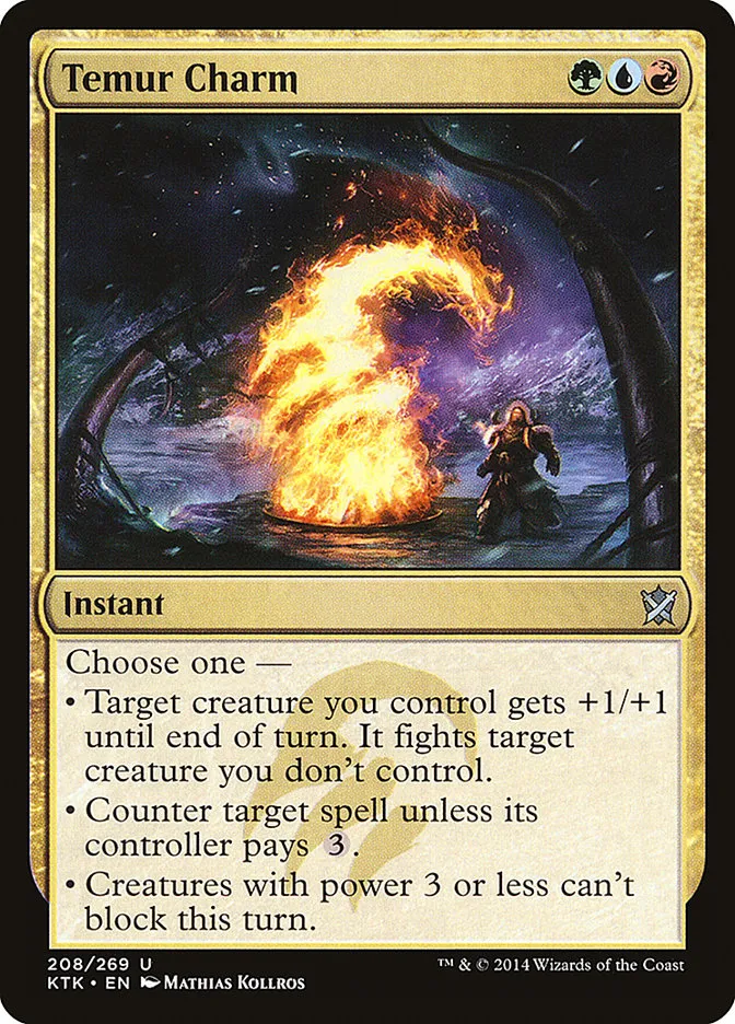 Temur Charm Front Face