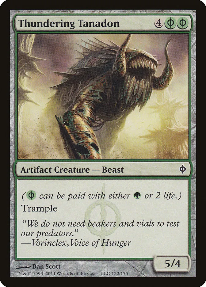 Thundering Tanadon Front Face