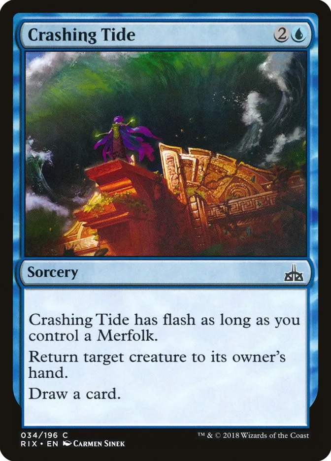 Crashing Tide Front Face