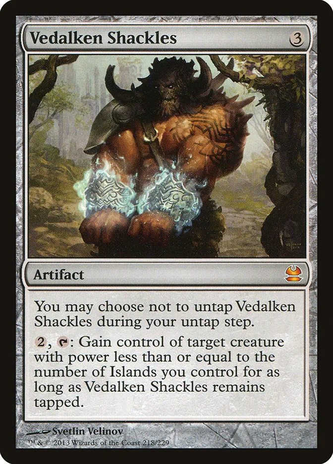Vedalken Shackles Front Face