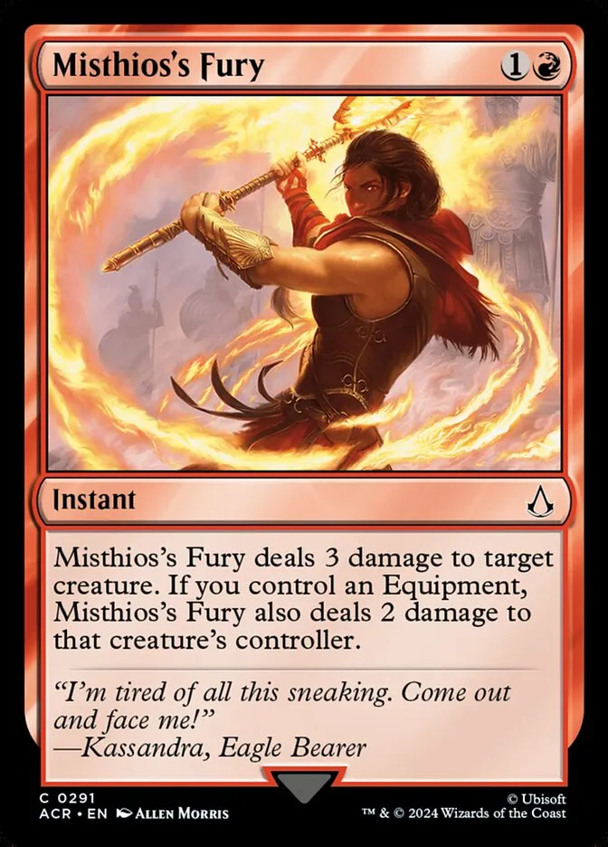 Misthios's Fury Front Face