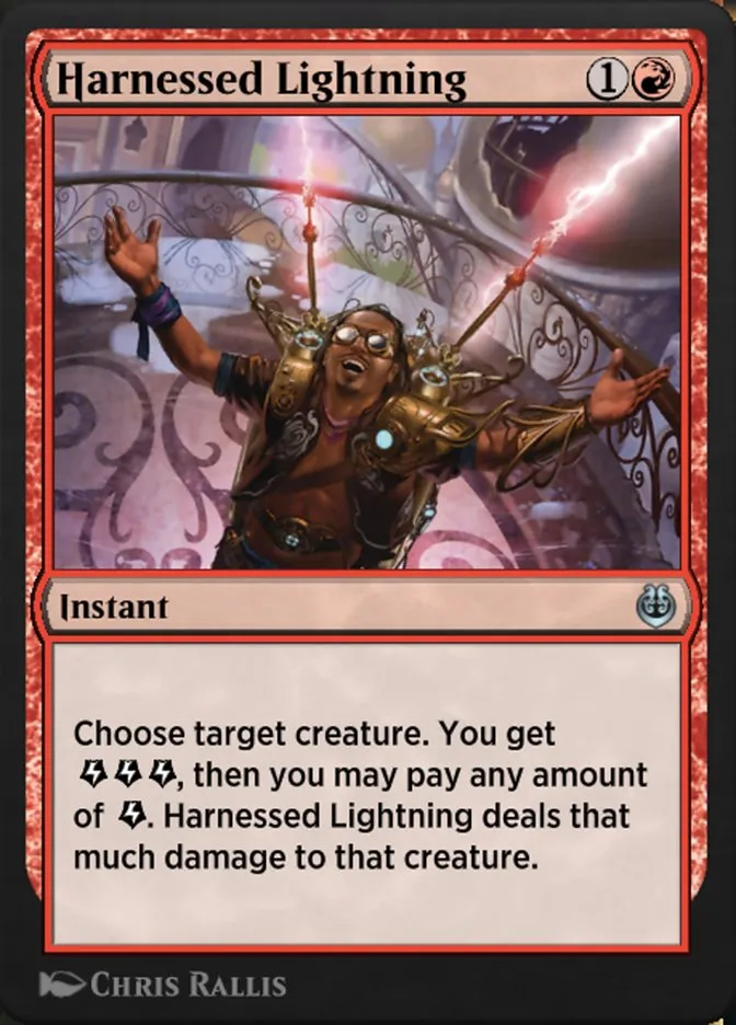 Harnessed Lightning Front Face