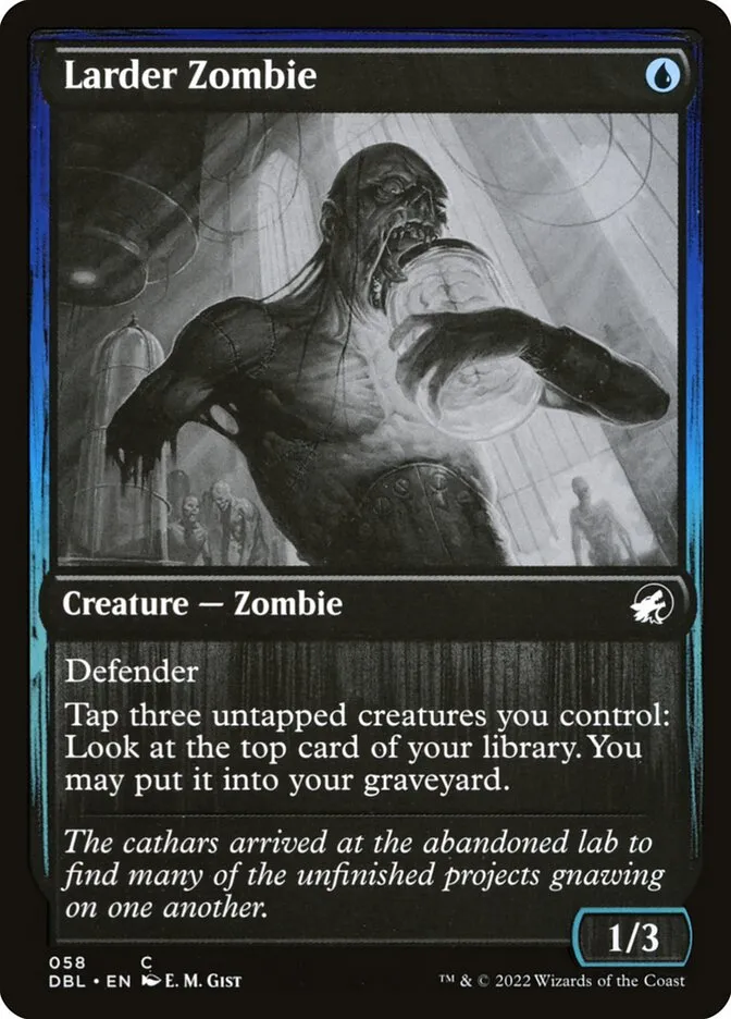Larder Zombie Front Face