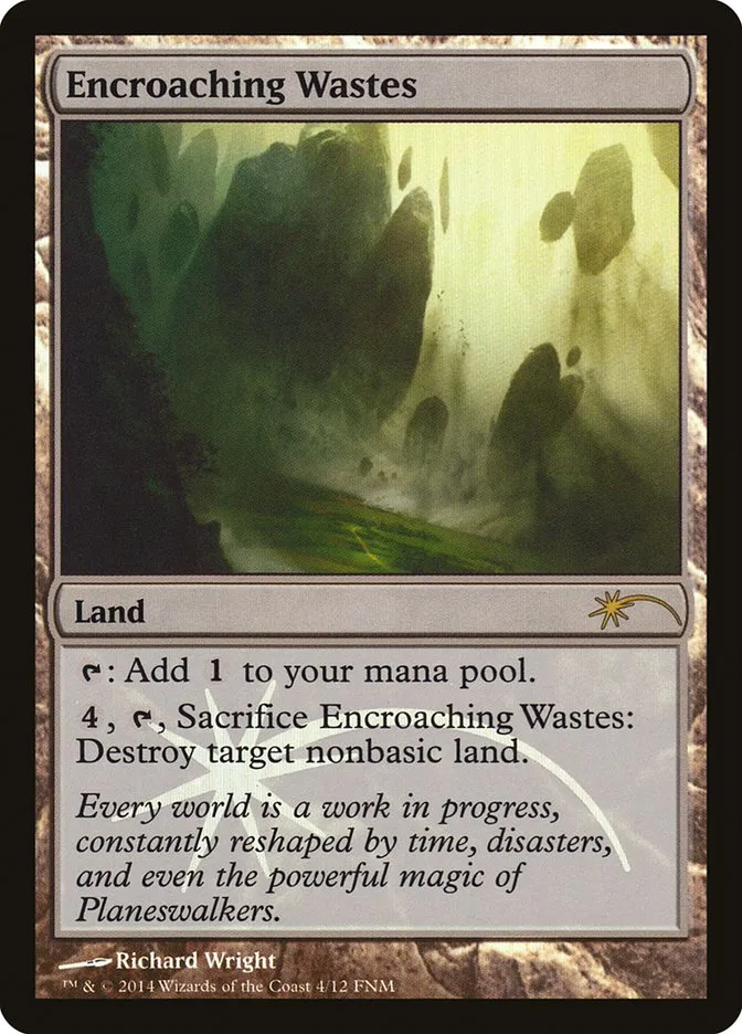 Encroaching Wastes Front Face