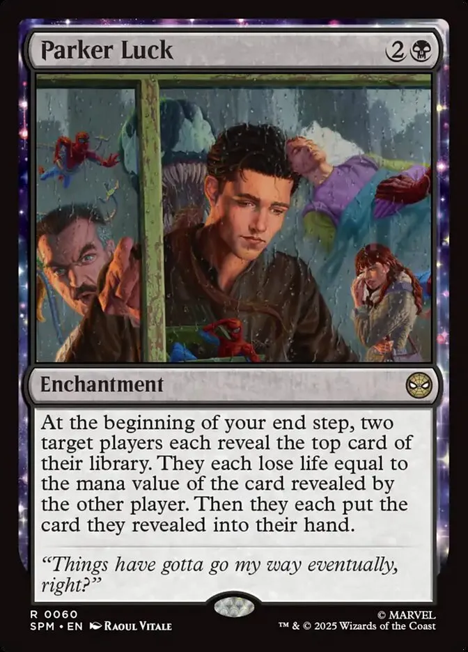 Parker Luck Front Face