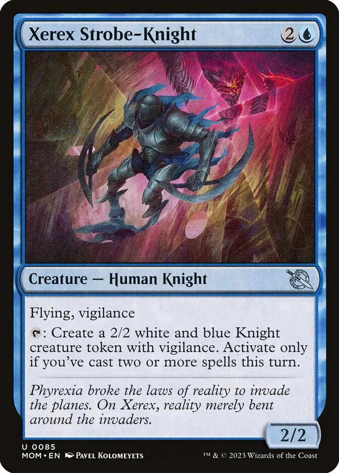 Xerex Strobe-Knight Front Face