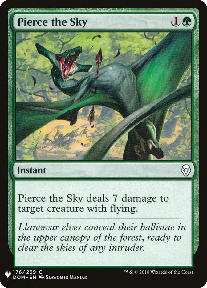 Pierce the Sky Front Face