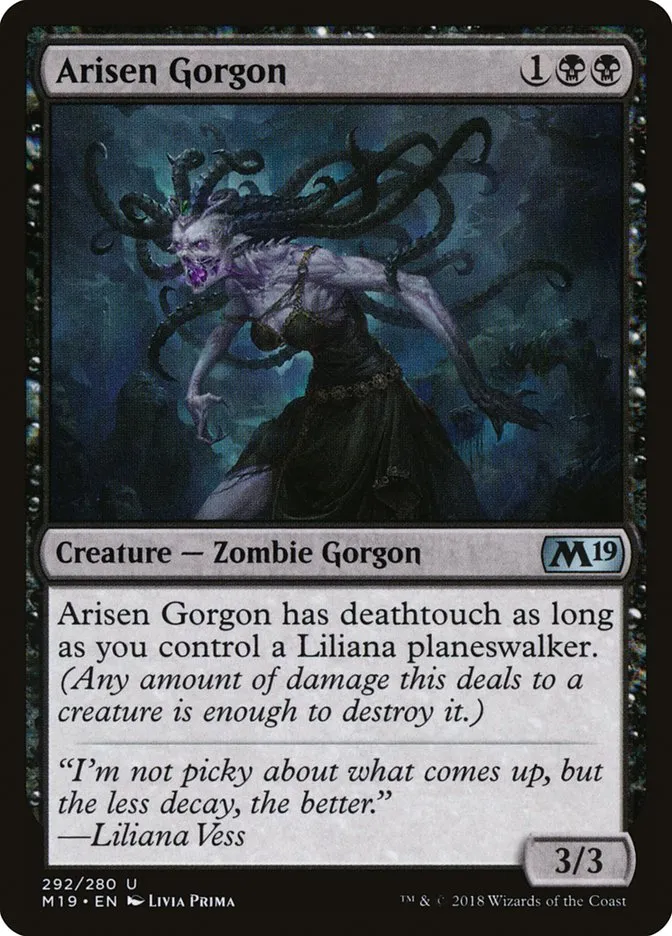 Arisen Gorgon Front Face