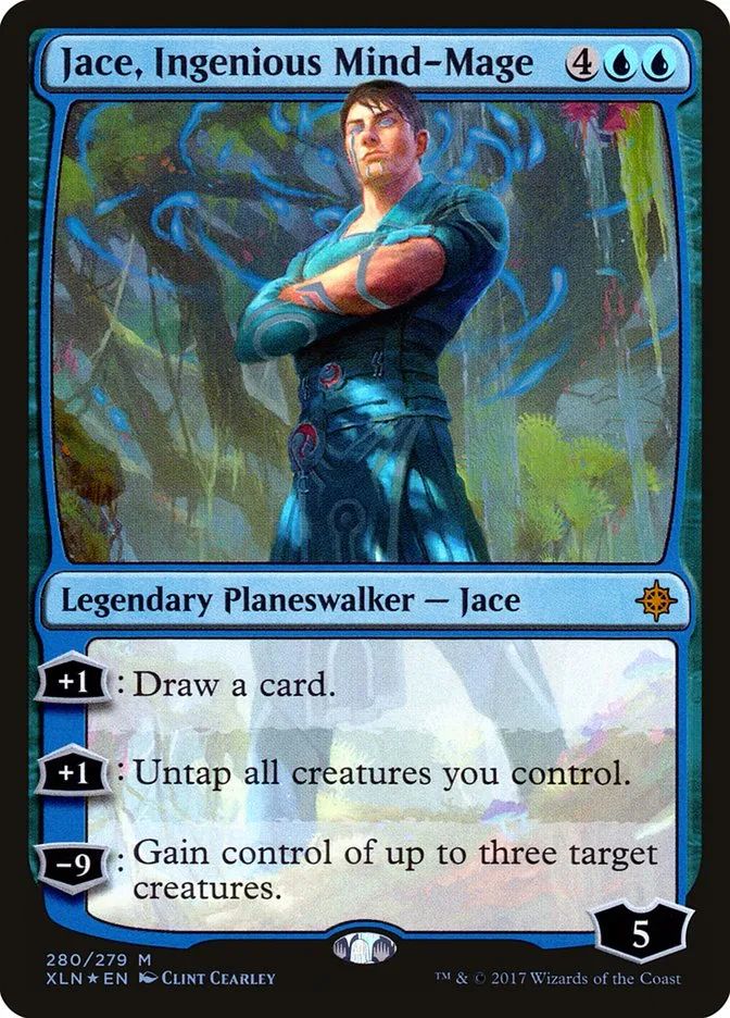 Jace, Ingenious Mind-Mage Front Face