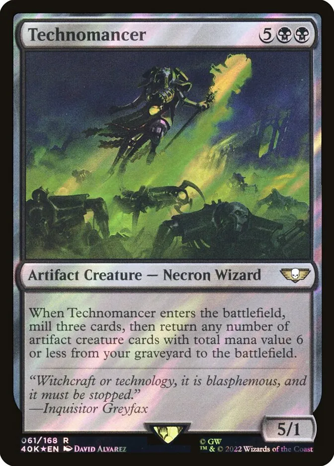 Technomancer Front Face