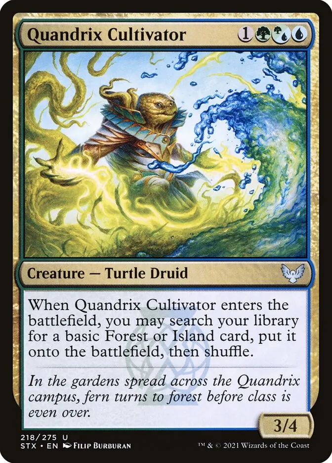Quandrix Cultivator Front Face