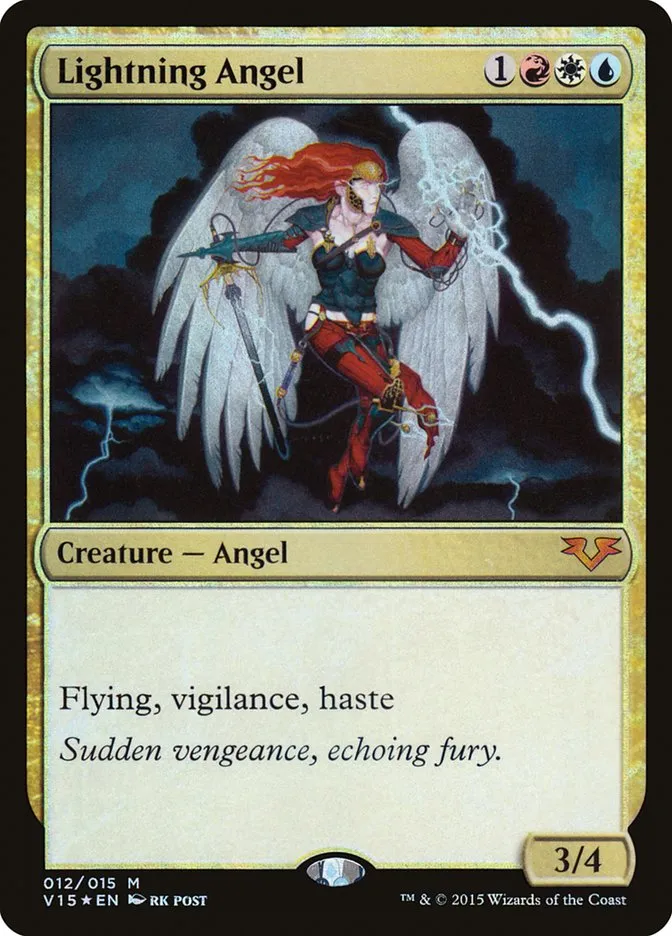 Lightning Angel Front Face