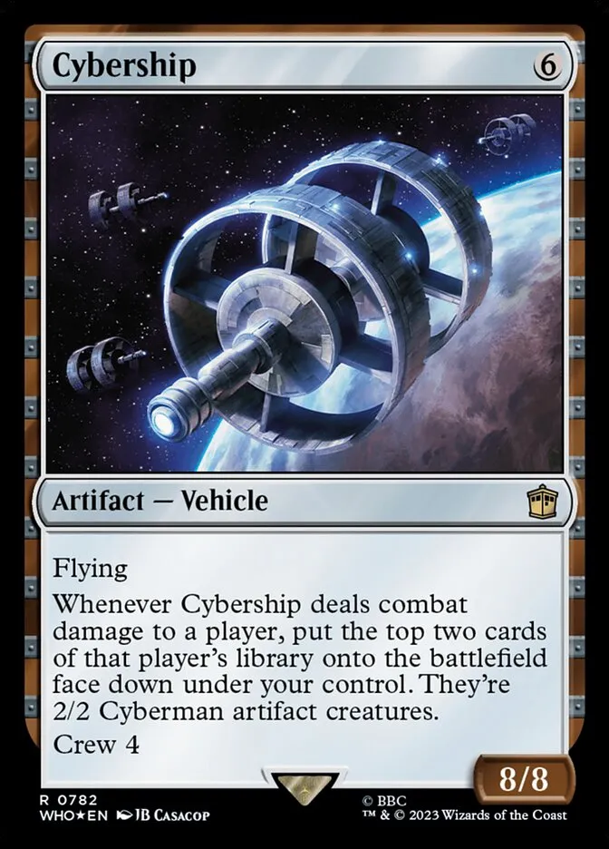 Cybership Front Face