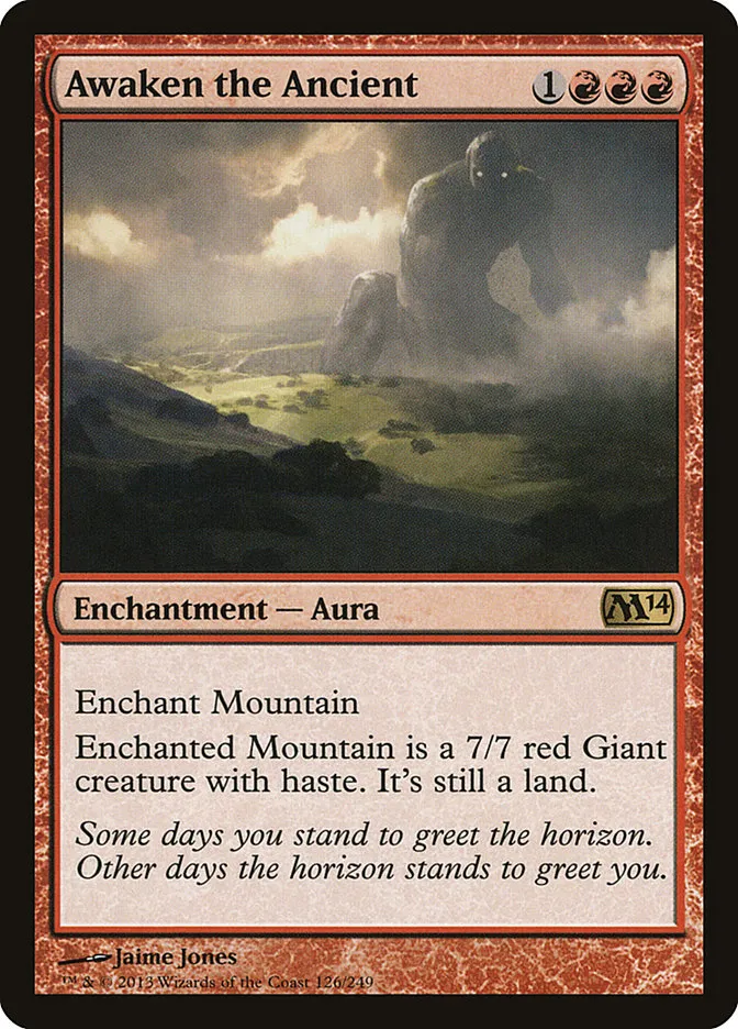 Awaken the Ancient Front Face