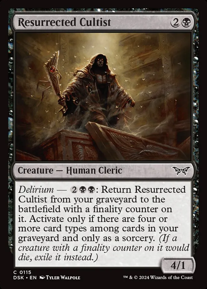 Resurrected Cultist Front Face