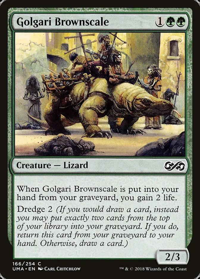 Golgari Brownscale Front Face