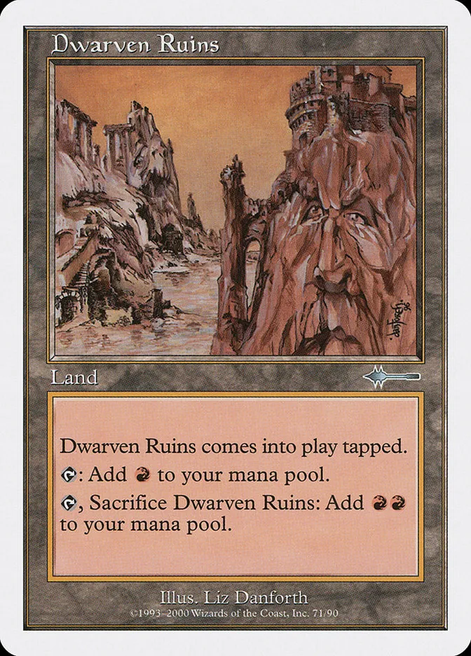 Dwarven Ruins Front Face