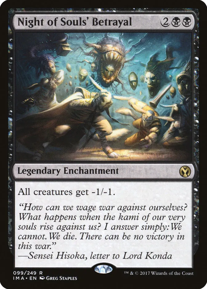 Night of Souls' Betrayal Front Face