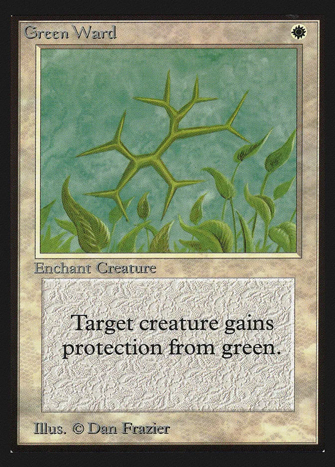 Green Ward Front Face
