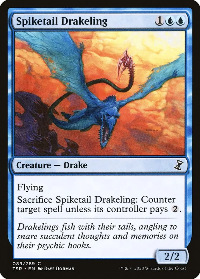 Spiketail Drakeling Front Face