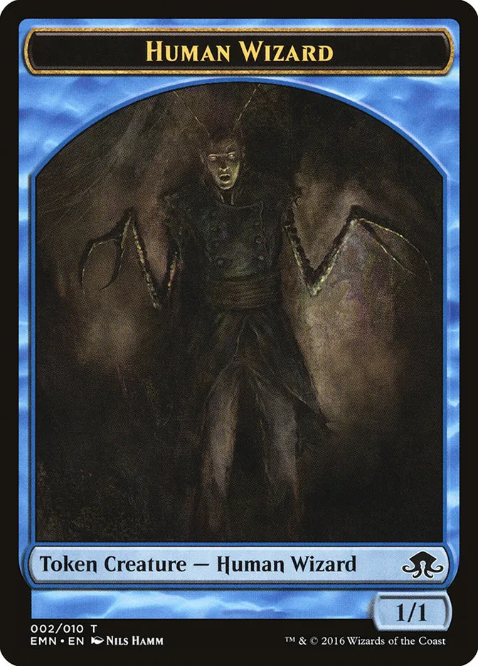 Human Wizard Front Face