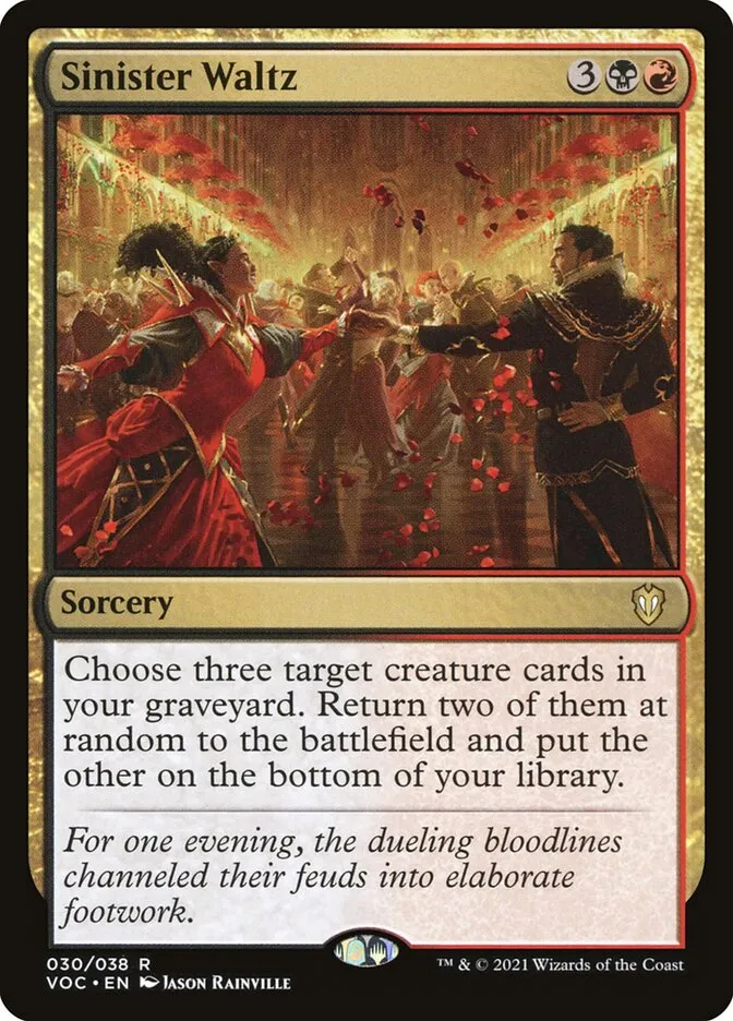 Sinister Waltz Front Face