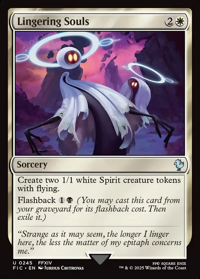 Lingering Souls Front Face