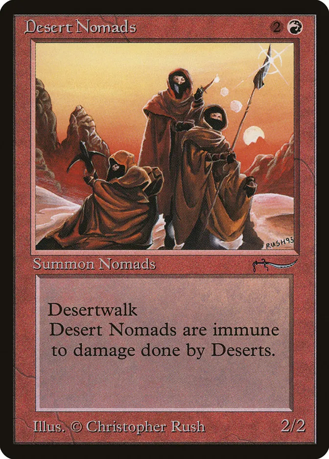 Desert Nomads Front Face