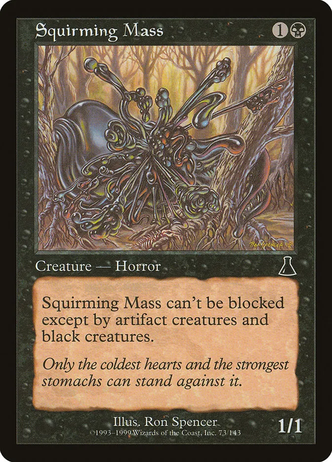 Squirming Mass Front Face